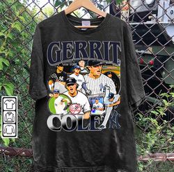 Vintage 90s Graphic Style Gerrit Cole T-Shirt - Gerrit Cole Baseball T, 35