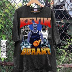 Vintage 90s Graphic Style Kevin Durant Shirt - Kevin Durant Basketball, 74