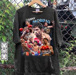 Vintage 90s Graphic Style Manny Pacquiao T-Shirt - Manny Pacquiao Vint, 98