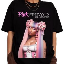 2024 Nicki Minaj Tour T-Shirt, Nicki Minaj Pink Friday 2 Con, 6