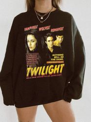 Twilight Saga T-Shirt, Vampire Wolf Romance Shirt, Graphic T, 234