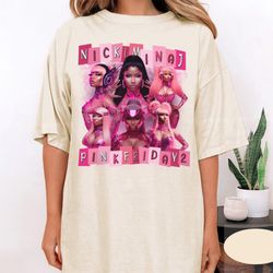 limited nicki minaj vintage shirt, retro pink friday airbrus, 157