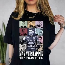 Max Verstappen The Eras Tour Shirt, Vintage Racing Tshirt, C, 174