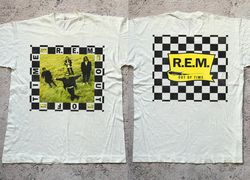 R.E.M. Rock Band Out Of Time Graphic Unisex T-Shirt, Vtg 90s, 79