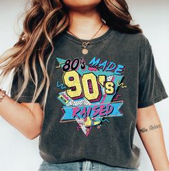 80's made 90's raised comfort colors shirt, 80's shirt, 90's