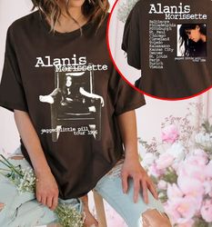 1996 Alanis Morissette Jugged Little Pill Tour T-Shirt, Alan