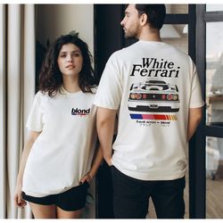 Vintage Frank BLond White 2 sides Album Fan Gift T-Shirtblond