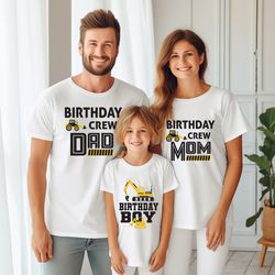 Birthday Crew Boy T Shirt, Gift for Him, Birthday Crew Shirt