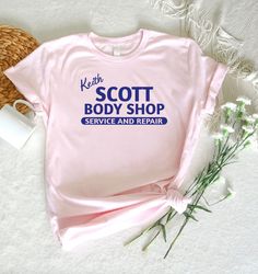 Keith Scott Body Shop Shirt, One Tree Hill Keith Scott Body