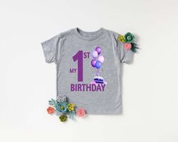 my 1st birthday shirt,first birthday baby shirt, 1st birthda