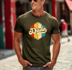 Retro Dada Shirt,New Dad Shirt,Dada Shirt,Daddy Shirt,Father