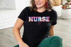 Water Color Nurse Shirt, Nurse T-Shirt, Nurse Week Shirt, Ma