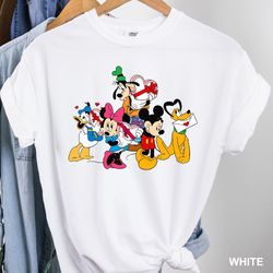 Disney Crew Mickey and Others Shirt, Comfort Colors Disney S