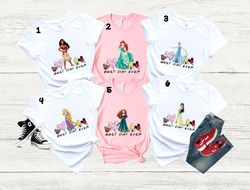 Disney Princess Best Day Ever Shirt, Moana, Alice, Jasmine,