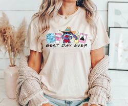 Disney Stitch Best Day Ever Shirt, Magic Kingdom Tee, Epcot