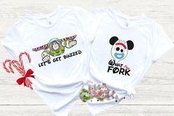 Disney Toy Story Couple Shirt, Buzz Lightyear Shirt, Toy Sto