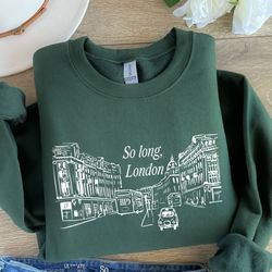 Comfort Colors Swiftie Shirt, So Long London, The Tortured Poets Department Sweatshirt, Swiftie Sweatshirt