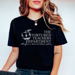 Tortured Poets Department Tortured Teacher Swiftie Gift Teacher Shirt Tswift Fan Swift Shirt