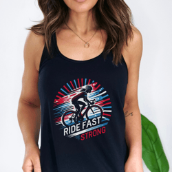 Cycling Shirt Tank Top For Women, Olympic USA Cycling T Shirt For Mom