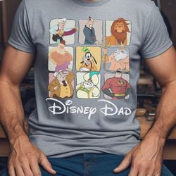 Disney Dad Mufasa King Triton Maurice Shirt, Fathers Day T-shirt, Daddy Shirt, Disneyland Family Vacation, Magic Kingdom
