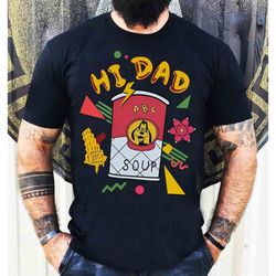Max Goof And Goofy Hi Dad Soup retro 90s T-shirt, Disney A Goofy Movie Fathers Day Gift Ideas, Dad and Son Matching Tee