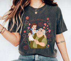 Princess Belle Shirt, Family Is What Love Is T-shirt, Dad Daughter Tee, Beauty and Beast, Fathers Day