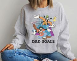 Retro 90S Disney A Goofy Movie Shirt, Max Goof And Goofy Dad Goals T-shirt, Dad And Son Matching Tee, Fathers Day Gift