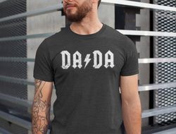 ACDC Dada Shirt, Gift For Dad, Rocker Dada Shirts, ACDC T-shirts, Dad Shirts, Fathers Day Gift Shirt, Retro Dada Shirt