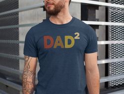 Dad Of Two Shirt, Fathers Day Shirt, Dad Of Twins Shirt, Dad To Be, Dad Of 2 Shirt, Fathers Day Gift Shirt, Retro Dad