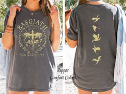 Basgiath War College Comfort Colors Shirt, Fourth Wing Shirt, Dragon Rider Shirt, Rebecca Yoros Shirt, Bookish Shirt