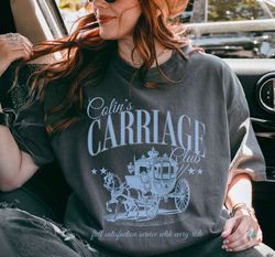 Colin Carriage Club Shirt, Penelope Colin Fan Tshirt, Season 3 Lady Featherington Polin Social Club Book Inspired Shirt