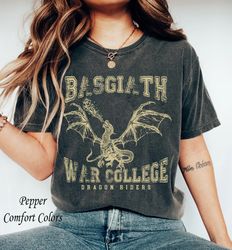 Fourth Wing Dragon Rider Basgiath War College Unisex T-Shirt, Violet Sorrengail, Rebecca Shirt, Romantasy Fantasy Bookis