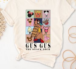 Funny Gus Gus Mouse The Snack Tour Vintage Tshirt, Disney Cinderella Princes Gus Gus Looking Like A Snack Tee