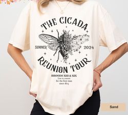 The Cicadas Reunion Tour Funny Shirt, Cicada Concert Tour 2024 Shirt, Year of the Cicadas Shirt, Cicada Tee, Summer Tee