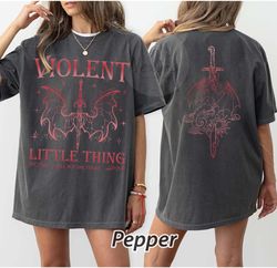 Violet Apothecary Comfort Colors Shirt, Basgiath War College Merch, Fourth Wing Shirts, Riders Quadrant, Bookish Tee