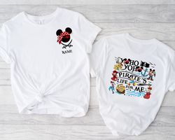 Custom Disney Minnie Pirates Shirt, Disney Life For Me T-Shirt, Minnie Ho Ho Ho Shirt, Disney Vacation Shirt, Disney