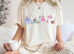 Disney Cinderella Shirt, Watercolor Princess Shirt, Cinderella Princess Shirt, Jaq and Gus Shirt