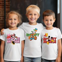 Disney Mickey and Friends Shirt, Minnie Shirt, Donald Duck Shirt, Daisy Shirt, Goofy Shirt, Pluto Shirt, Disney Family S