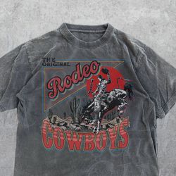 Rodeo Western Cowboy T-Shirt, Vintage 90s Western Shirt, Retro Indian Shirt, Rodeo Cowboy Shirt, Wild West Gift, Unisex
