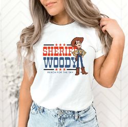 Toy Story Sheriff Shirt, Woody Toy Story Shirt, Sheriff Woody Hoodie, Toy Story Sweatshirt, Disney Sheriff Woody Shirt