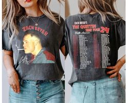 Vintage Zach Bryan The Quittin Time Tour 2024 Shirt, The Quittin Time Tour Retro Shirt, Country Music shirt, Who Grows