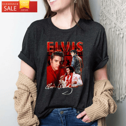 Elvis Presley Graphic Tee Unique Elvis Gift  Happy Place for Music Lovers