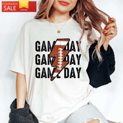 Football Mom T Shirt Game Day Funny Gift for Mama  Happy Place for Music Lovers