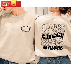 Funny Cheer Mom Shirt Cheerleading Mom Sweatshirt  Happy Place for Music Lovers