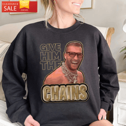 Give Him The Chains Kirk Cousins Shirt Minnesota Vikings T Shirt Gifts for Vikings Fans  Happy Place for Music Lovers
