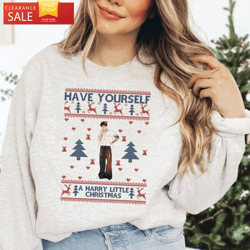 Harry Styles Vintage Shirt, Have Yourself A Harry Little Christmas Sweatshirt, Vintage Christmas Sweatshirt  Happy Place