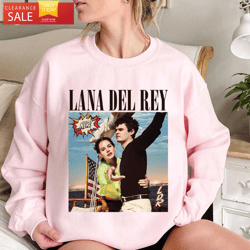 Lana Del Rey Norman Rockwell Shirt Gift for Lana Del Rey Fans  Happy Place for Music Lovers