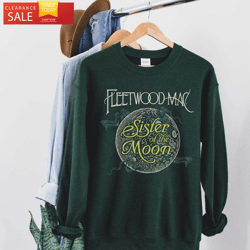 Sister of the Moon Fleetwood Mac Shirt Womens Gift for Fans  Happy Place for Music Lovers