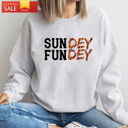 Sundey Fundey Funny Cincinnati Bengals Shirts Gift for Fans  Happy Place for Music Lovers