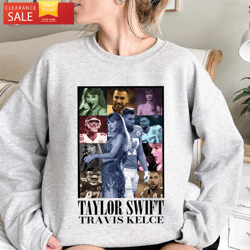 The Eras Tour Shirt Taylor Swift and Travis Kelce  Happy Place for Music Lovers